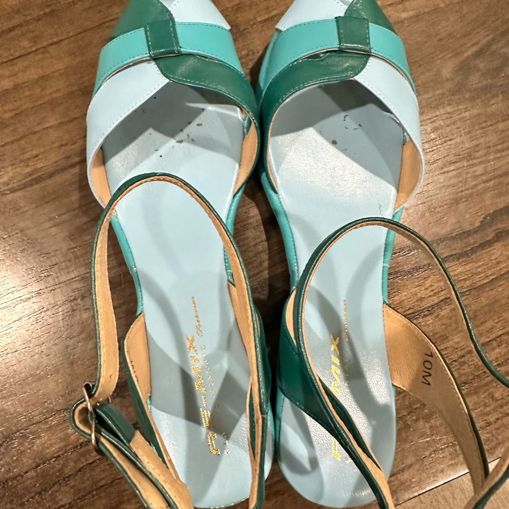 Re-Mix 1940’s style sandals.